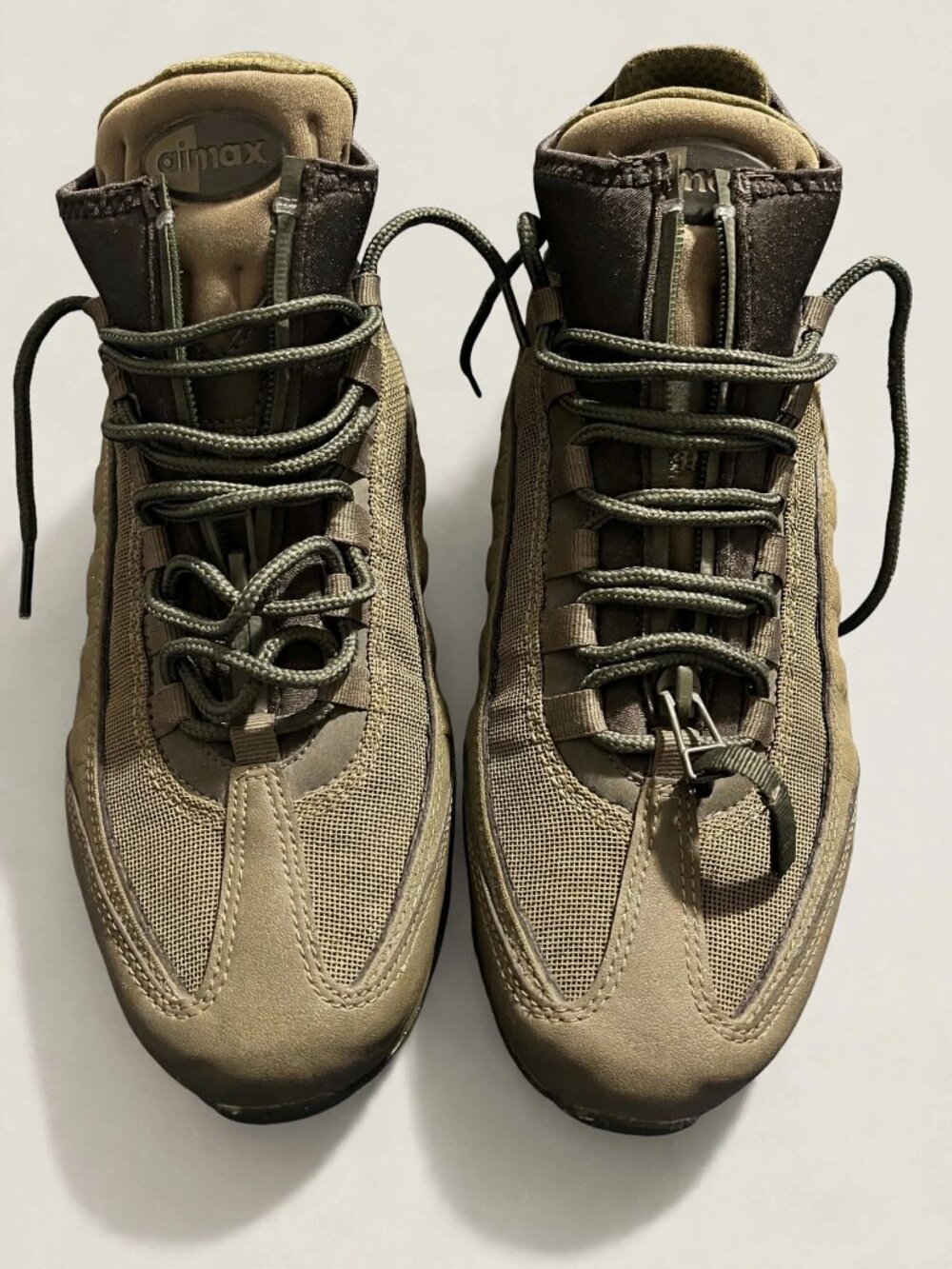 Nike Air Max 95 Sneakerboot Cargo Khaki Men's Size 8 Brand New